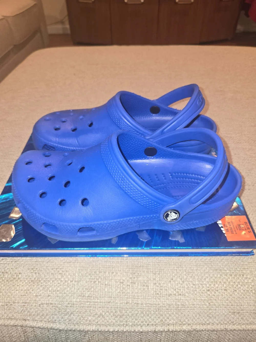 CROCS Kids Classic Clog in Royal Blue